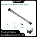 Pincel Anti Estática Dual Cabeças WYLIE - Imagem 2