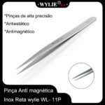 Pinça Antí magnética Inox wylie - Imagem 3