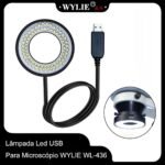 Lâmpada Led USB para Microscópio WYLIE - Imagem 2
