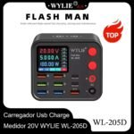 Carregador De Bancada Usb Charger Com Indução WYLIE WL-205D