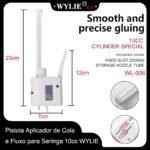 Pistola de Cola e Fluxo para Seringa WYLIE - Imagem 2