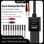 Cabo Alimentacao Teste Placa iPhone 6 ao 17PM WYLIE WL-647L