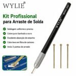 Ferramenta Para Arrastar Solda Wylie Wl-206f Kit 3 Pontas - Imagem 8