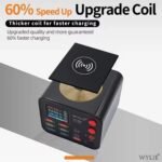 Carregador De Bancada Usb Charger Com Indução WYLIE WL-205D - Imagem 7