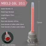 Pontas misturadora estática Para Cola AB 5un WYLIE 722 - Imagem 2