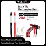 Cabo Multimetro Ponteira Teste De Prova Tipo Agulha WYLIE BT22