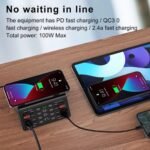 Carregador USB Charge Com indução 100W WYLIE WL-838W - Imagem 2