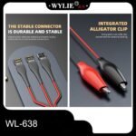 Cabo Power Boot Digital iphone e Android WYLIE WL-638 - Imagem 5