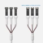 Cabo Alimentacao Teste Placa Android E iPhone Iboot WYLIE WL-618 - Imagem 4