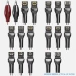 Cabo Alimentacao Teste Placa Android E iPhone Iboot WYLIE WL-618 - Imagem 5