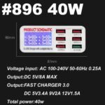 Carregador USB Charge 3.0 40W WYLIE WL-896 - Imagem 6