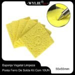Esponja Para Limpeza De Bico Ferro De Solda WYLIE - Imagem 2