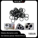 Elástico Borracha Lente Da Câmera iphone 100UN WYLIE