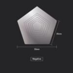 Espátula Aço Inox Com 5 Cantos WYLIE K1 - Imagem 4