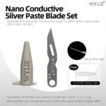 Tinta Condutiva Prata em Pasta WYLIE WL-130 - Imagem 2