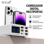 Carregador USB Charge 3.0 40W WYLIE WL-896X - Imagem 3