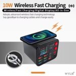 Carregador De Bancada Usb Charger Com Indução WYLIE WL-205D - Imagem 4