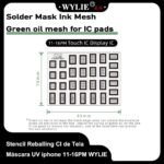 Filme de posicionamento mascara UV Para Eprom, Touch IC WL-511 Wylie