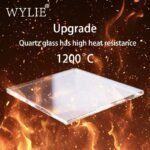 Base de Vidro de Quartzo Wylie 2×2cm Anti-Respingo
Resistente ao Calor 1200°C Reparo Celular BGA - Imagem 4