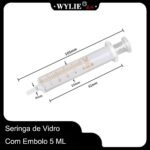 Seringa de Vidro com Embolo