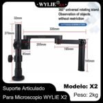 Suporte Articulado Para Microscopio WYLIE X2
