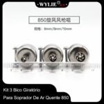 Kit 3 Bico Giratório Para Soprador De Ar Quente WYLIE - Imagem 3