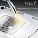 Base de Vidro de Quartzo Wylie 2×2cm Anti-Respingo
Resistente ao Calor 1200°C Reparo Celular BGA - Imagem 5