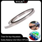 Tiras De Aço Niquelado solda Bateria WYLIE