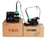 Estação de Solda Dupla SUGON T60 com Base Extensora TJ8