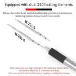 Mini Ferro de Solda 210 usb W-08 - Imagem 4